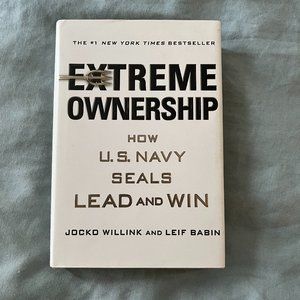 Extreme Ownership Hardcover book by Jocko Willink and Leif Babin